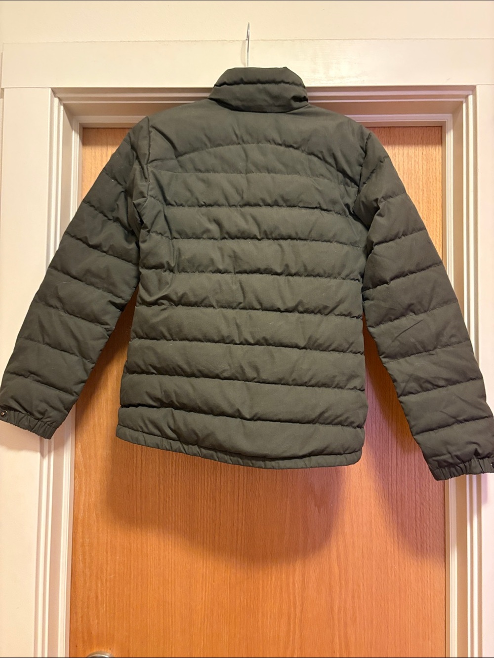 Fjallraven Quilted Puffer Jacket in Olive Green - Picture 6 of 8